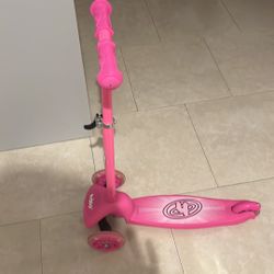 Scooter For A 5 Years Old Girl, Adjustable