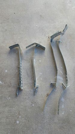 Metal Straps, water heater tank