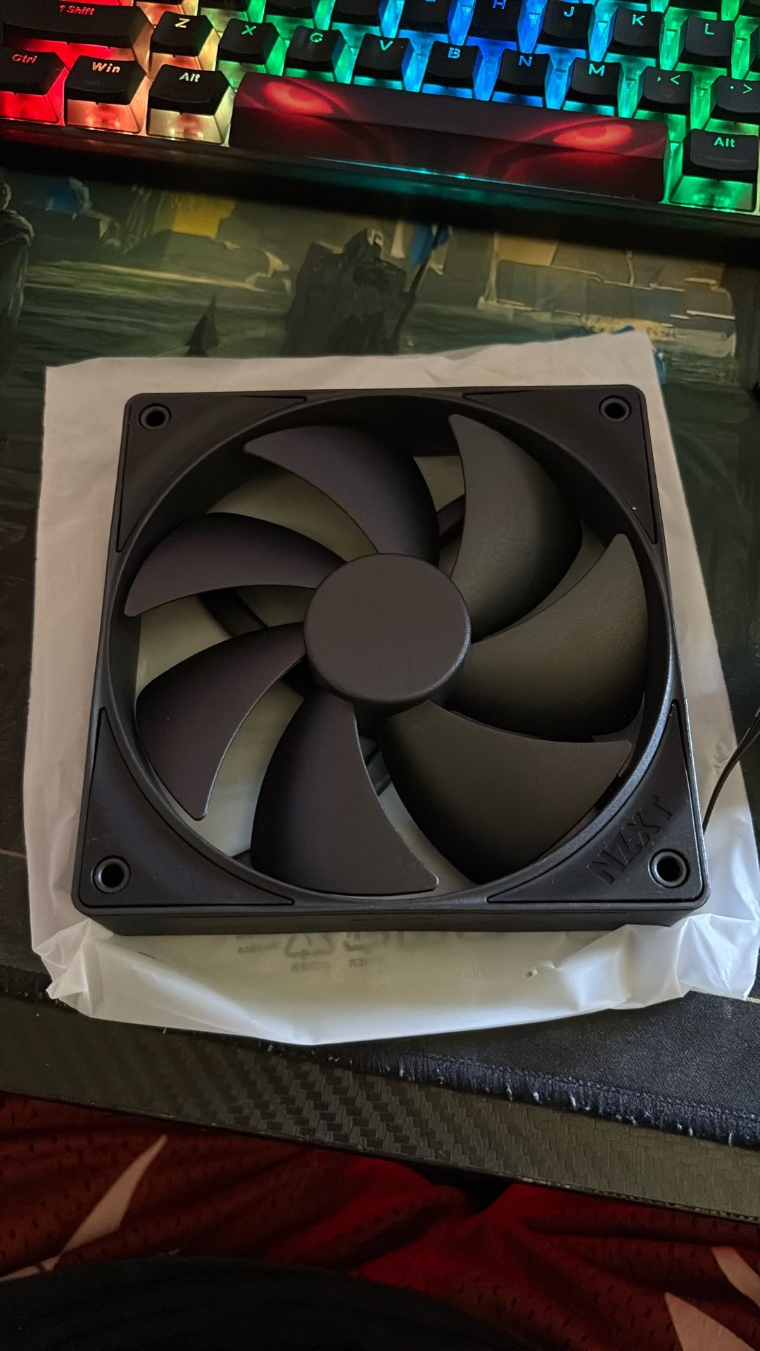 3 Brand New Nzxt Fans 120 MM From Nzxt Kraken Elite 360