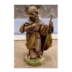 Vintage 1991 Fontanini Nativity Joseph Figure Christmas Italy Depose 5” Scale