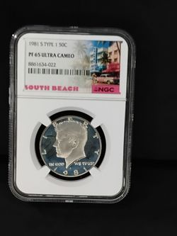 1981 S Kennedy Half Dollar NGC PF 65 Ultra Cameo