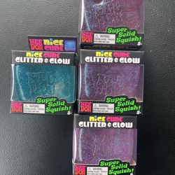Needoh Glitter & Glow Cubes