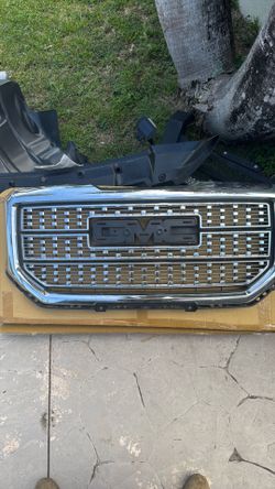 2018 gmc sierra front grill