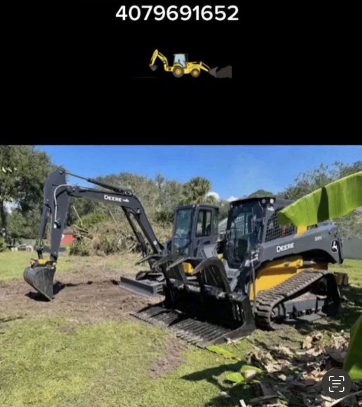 Drive ways Forestry mulching Land clearing Bush hogging and Dirt moving Finish Grade and Building Pad