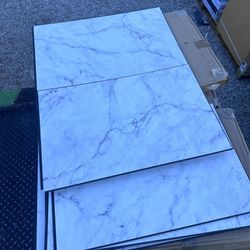we have total 16 cases this marble look tiles pvc   This not tiles this pvc you can use in walls floor or backsplash we have total lake 32