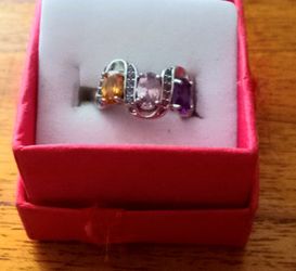 New  Natural Gemstone Ring
