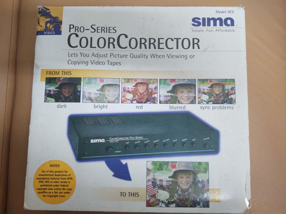 Sima Pro-Series Color Corrector