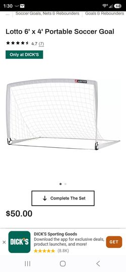 6X4 portable soccer goal