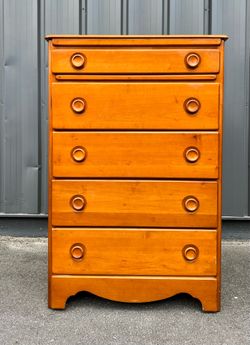 Free Delivery - Mid Century Maple Florida Furniture Co. Tall Dresser