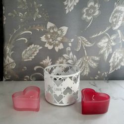 3 Candle holders 