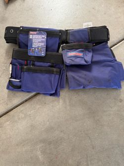 Westward 13-Pocket Carpenter's Tool Rig with Belt