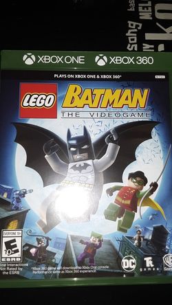 The Lego Batman Video Game Xbox One & Xbox 360