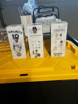 Yamamoto dodgers bobble heads