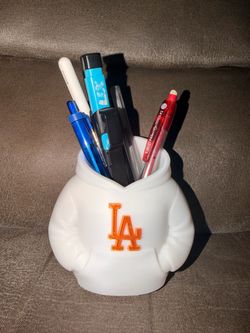 LA Dodgers Hoodie-Shaped Pen Holder