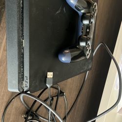 PlayStation 4 With All Cords And Controller 