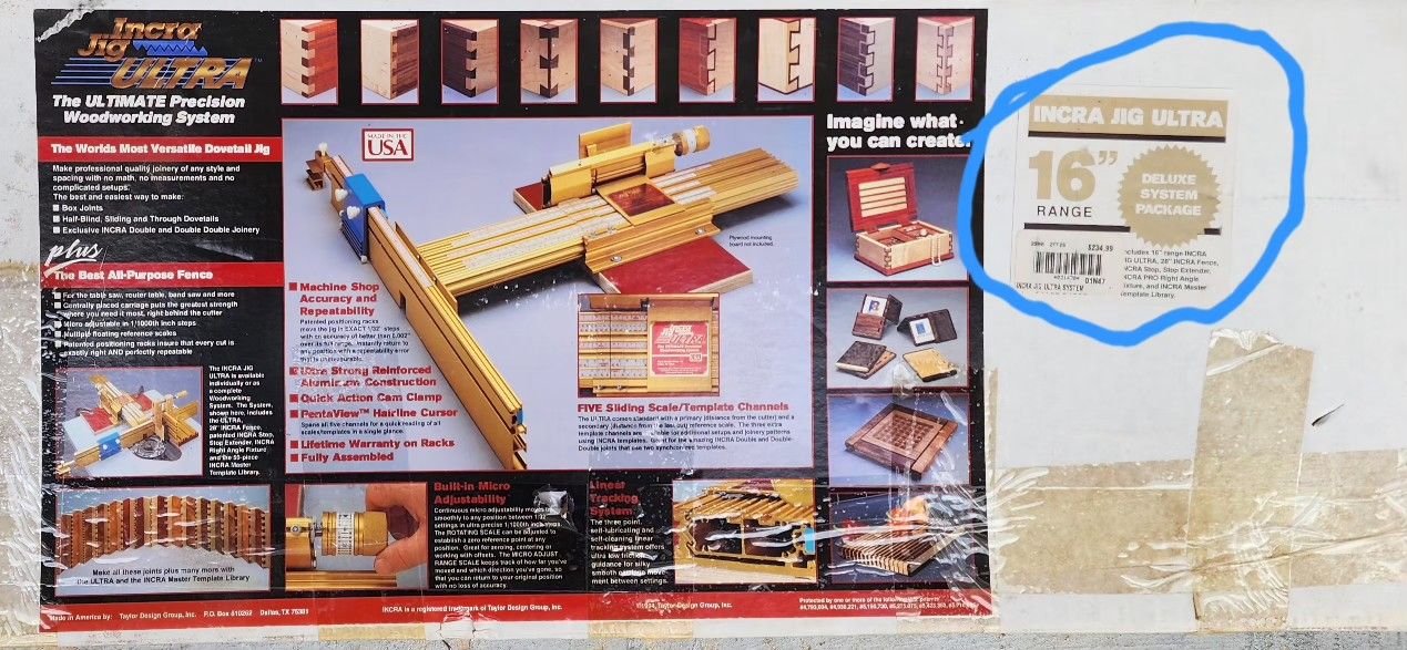 INCRA JIG ULTRA - fence System