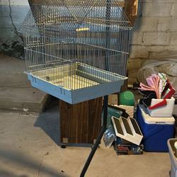 Bird Cage With Stand