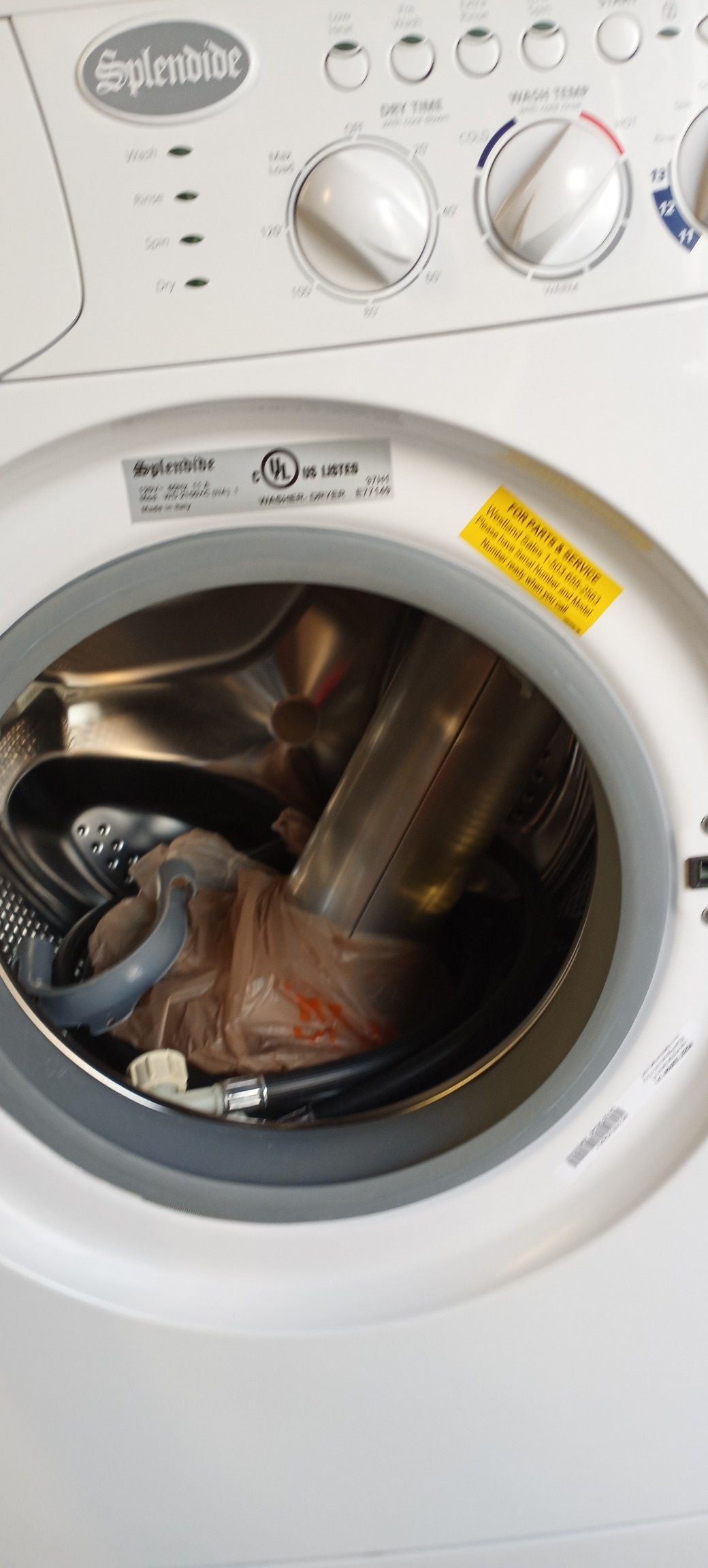 Splendide 2100xc washer dryer combo. If you can