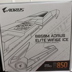 B850M AORUS ELITE WIFI6E ICE