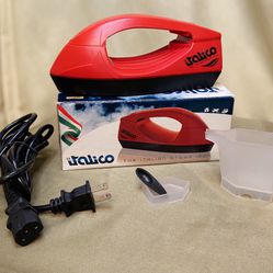 Italico Steam Iron Light Weight Small Portable /Made in Italy