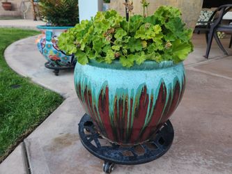 Please read. Heavy ceramic pot