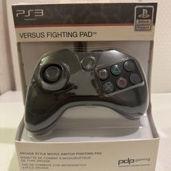 PDP Versus Controller Fight Pad ~ PS3 (Playstation 3) BRAND NEW GENUINE LICENSED