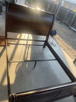 Queen bed frame