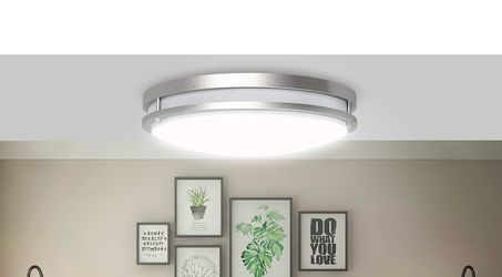 Energetic 14-inch Dimmable 24W LED Flush Mount Ceiling Light