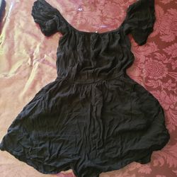 Black romper size 4
