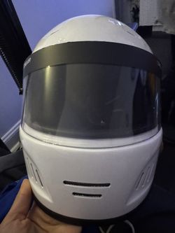 Helmet. For Cars Street racing Size M . Immediate pick up !