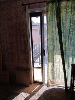 Sliding glass pet dot door free