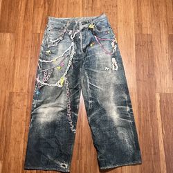 Acne Studios 1981M Kawaii Keychain Jeans