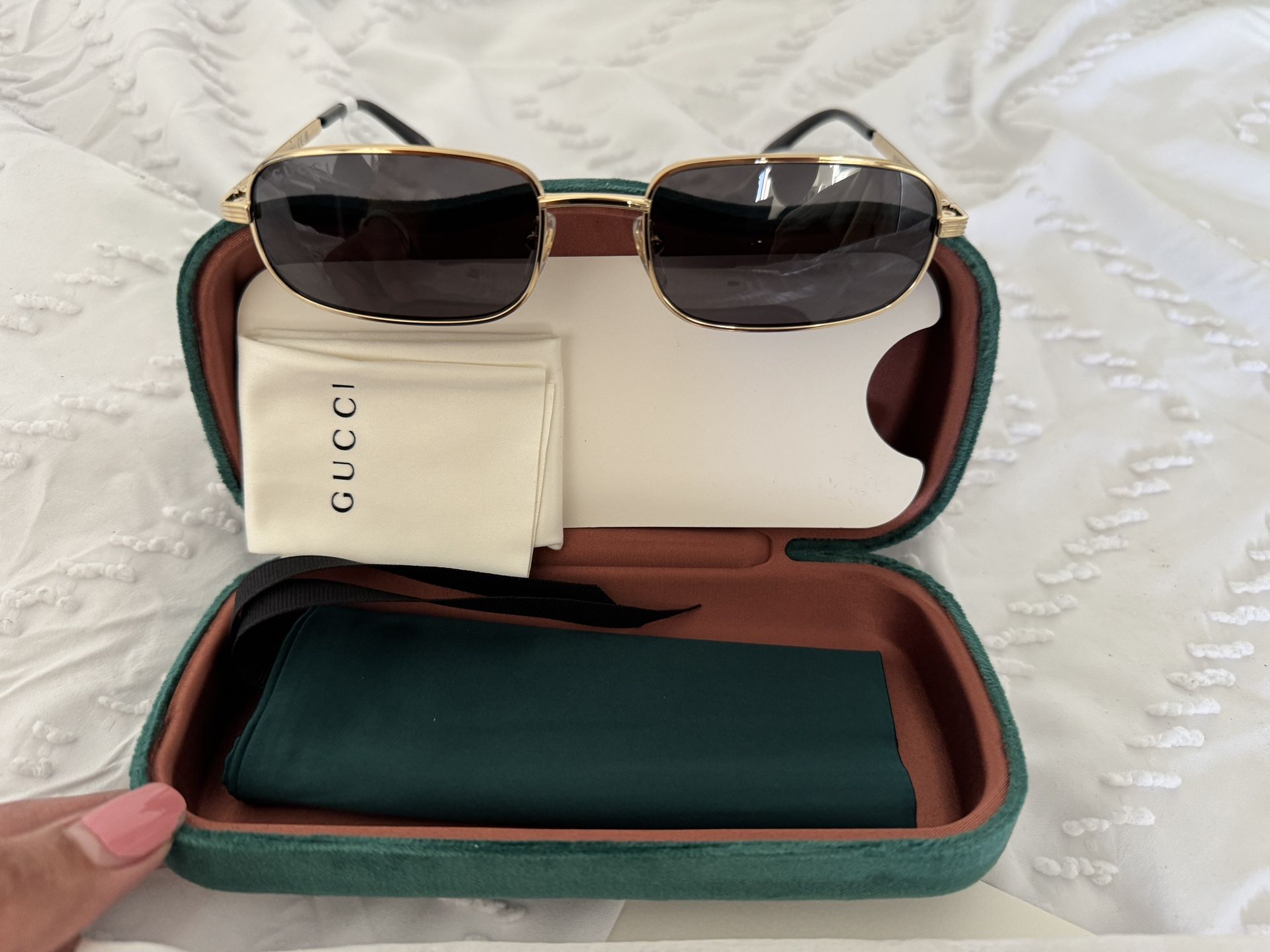 Gucci rectangular Frame Sunglasses 