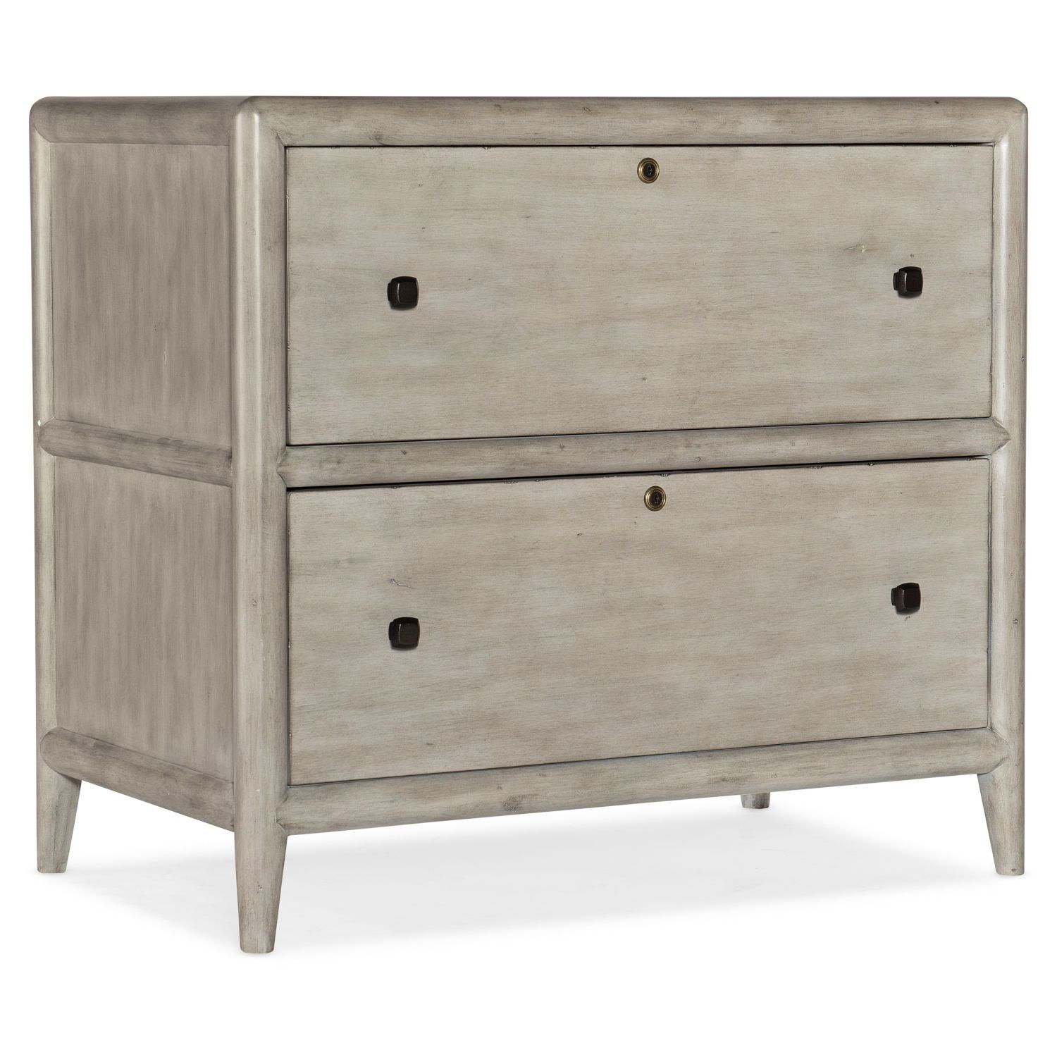Hooker Furniture Work Your Way Grey Mink File Cabinet
