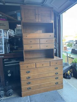 Mid-Century 2 Piece drawer Set