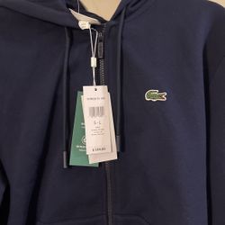 NWT LaCoste Hoodie Large. No Deliveries