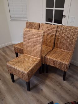 Wicker chairs