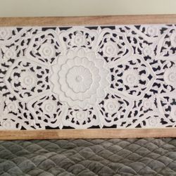 Wooden Floral Wall Decor 