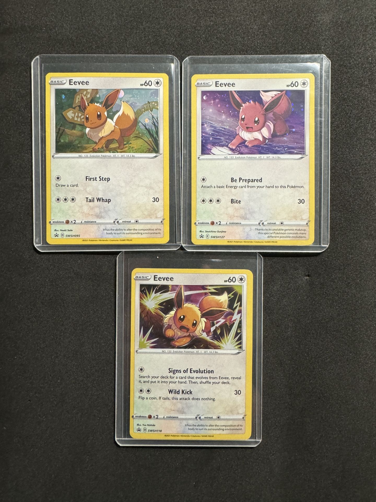 Eevee Promo Jolteon, Vaporeon, Flareon