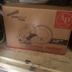 12” WOOFER Audiopipe