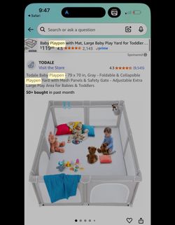 Baby playpen