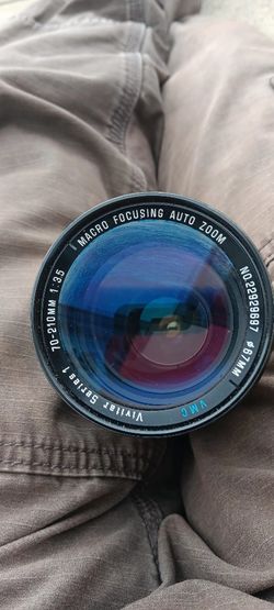 200mm Lens. Two Adapter Lens