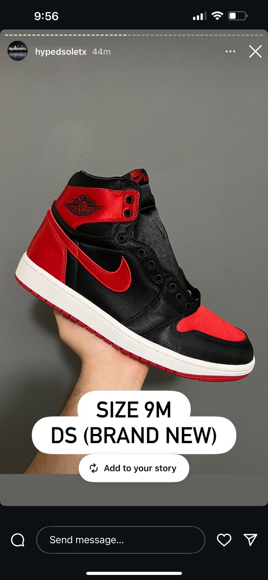 Jordan 1 Satin Bred
