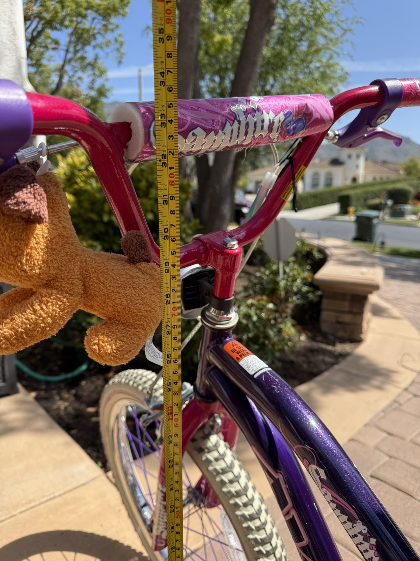 Girls Purple Bike 🚲 - 16”
