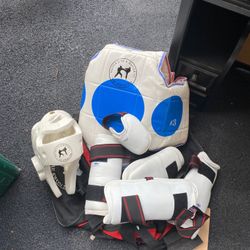 TKD sparing gear + bag