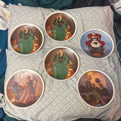 Norman Rockwell Mother Day Plates
