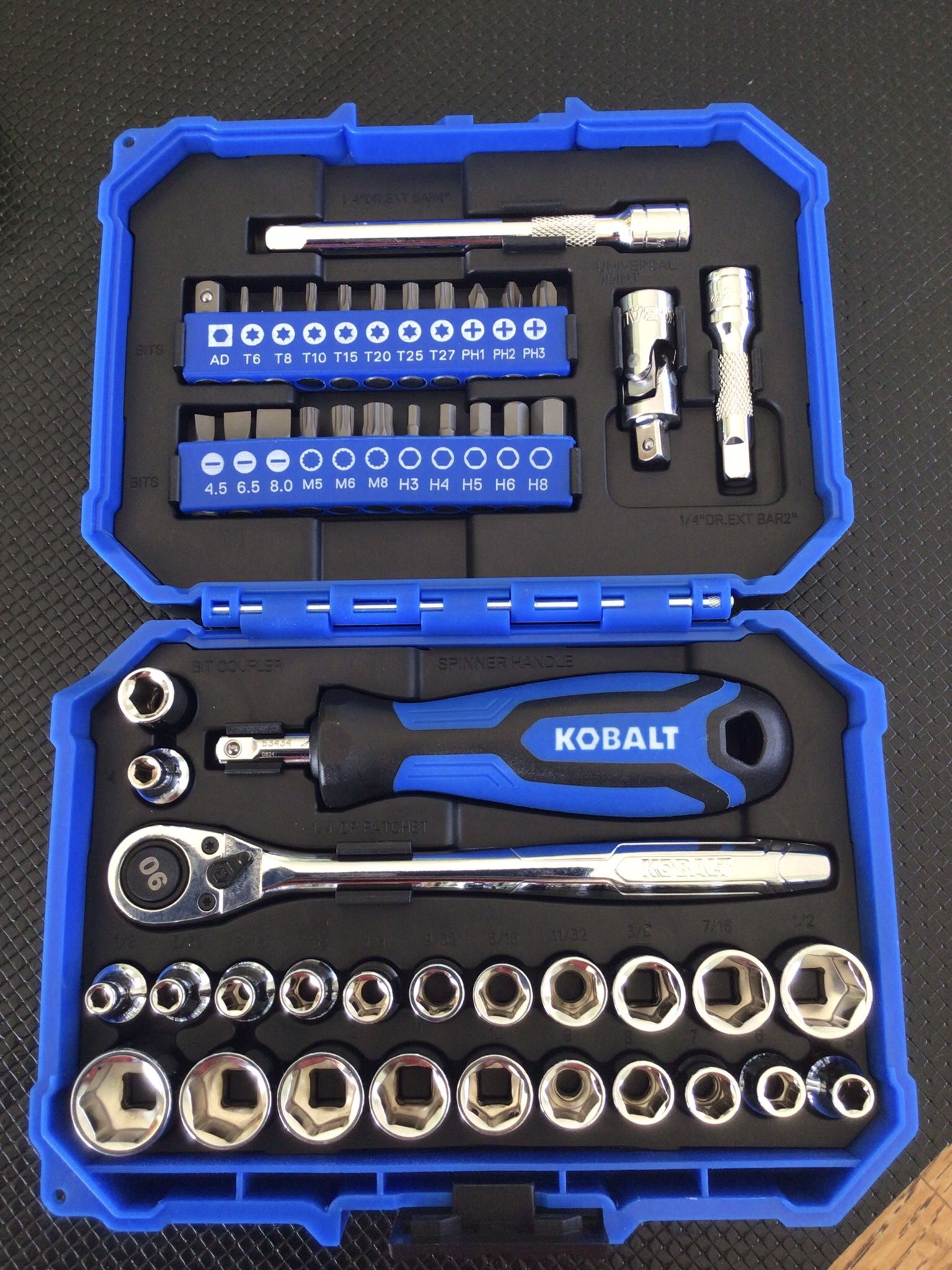 New 50 Piece Kobalt Tool Set $25