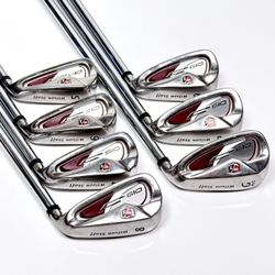 Wilson Di9 5-PW-GW Iron Set Uniflex Regular TX 99 Superlight Steel Shafts Right
