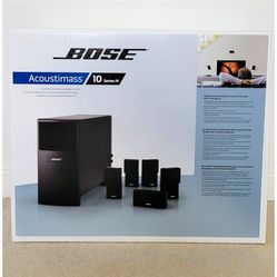 Bose Acoustimass 10 Series IV 5.1 Channel Home Theater Speaker System