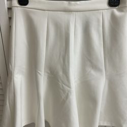 Nicole Miller White Skirt